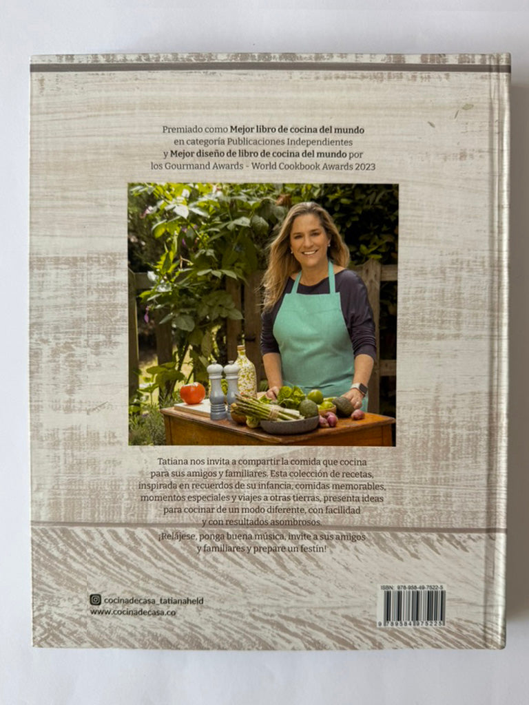 Libro COCINA DE CASA – Para los amigos, la familia y el alma”
